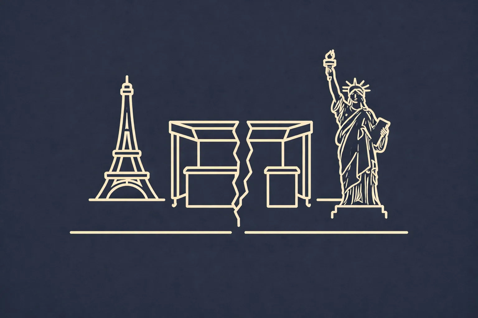 differences salon france usa stand exposition comparaison marche amerique du nord