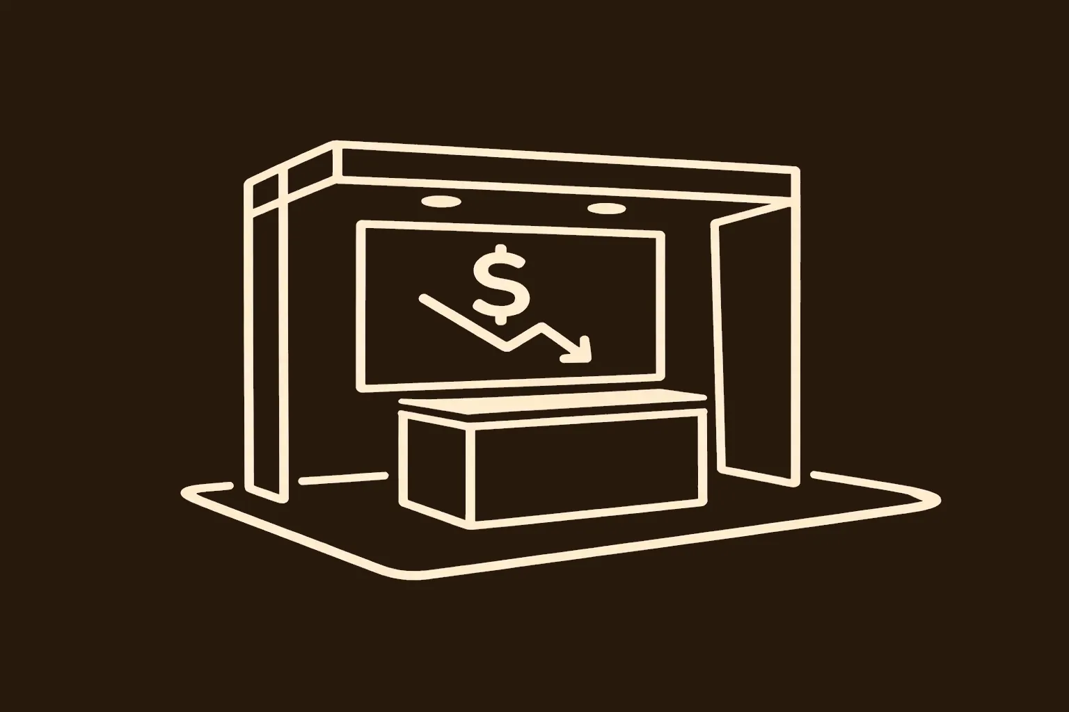 stand d’exposition optimisé permettant de réduire les coûts tout en conservant un impact visuel fort sur un salon professionnel